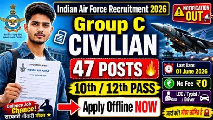 Indian Air Force Group C Recruitment 2022 Live Sarkari Result